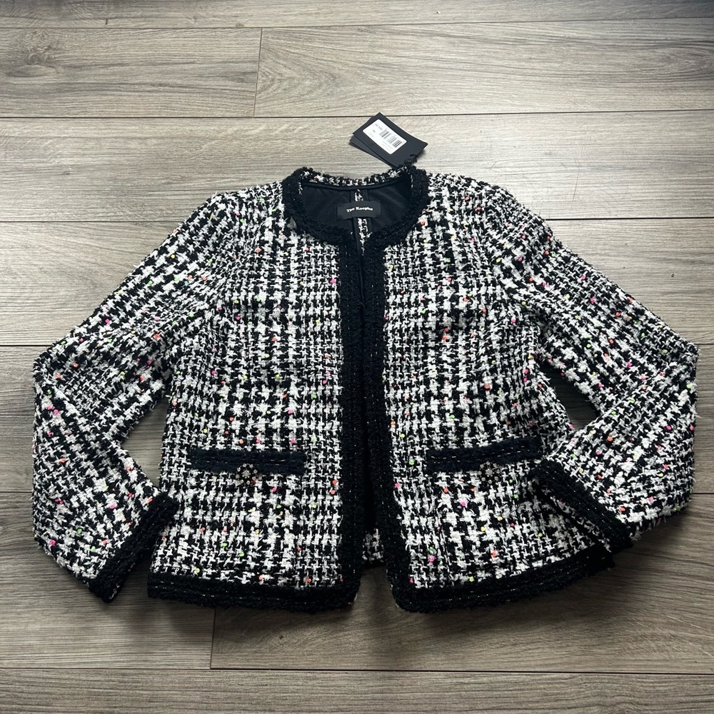 Blazer multicolor tweed‎ size 36 NWT